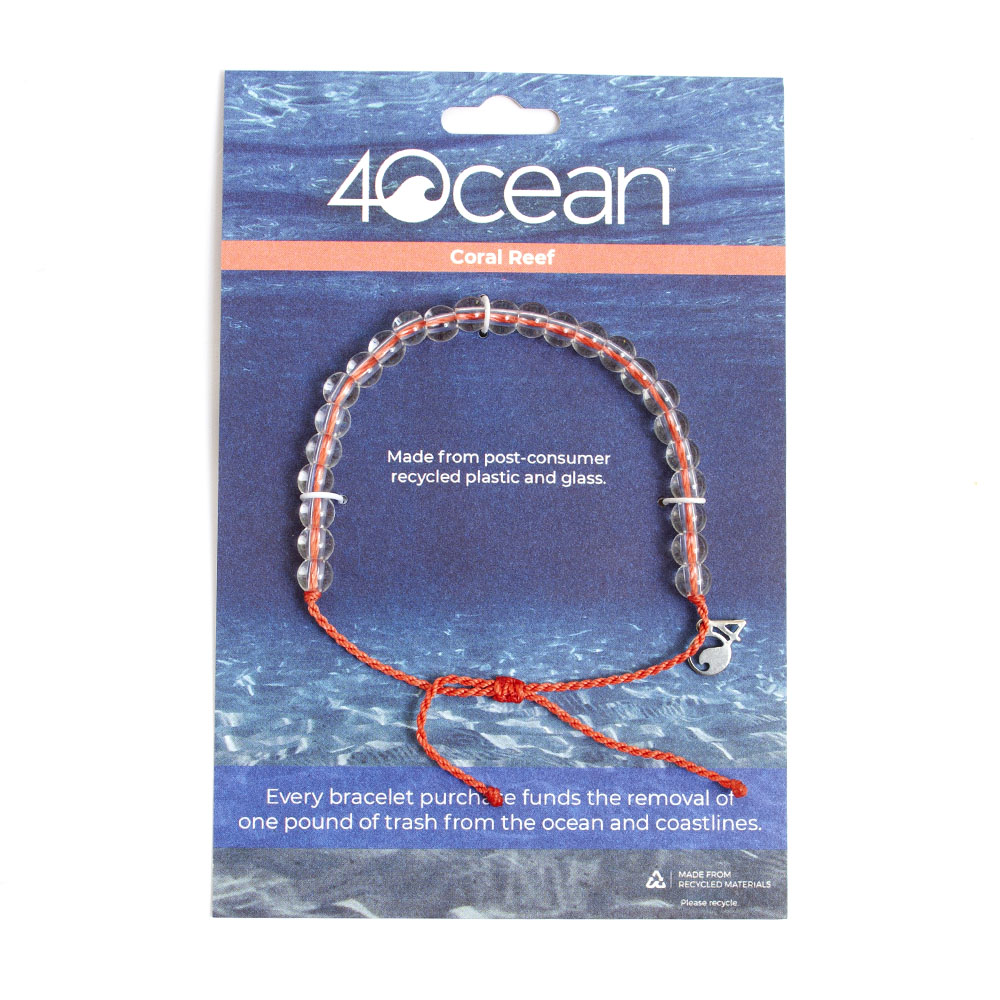 4ocean, Bracelet, Beaded, Coral